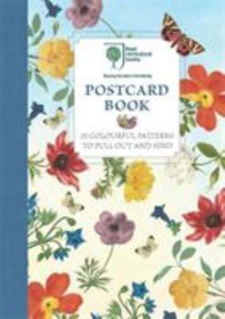 Card Book The Royal Horticultural Society Postcard Book: 20 Colourful Patterns to Pull Out and Send Book