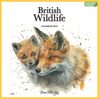 Calendar 2023 British Wildlife Bree Merryn Wall Calendar Book