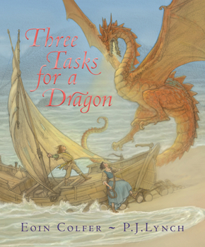 Hardcover Three Tasks for a Dragon Book