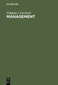 Hardcover Management: Enzyklopadisches Lexikon [German] Book