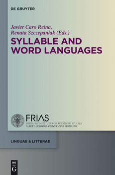 Hardcover Syllable and Word Languages Book