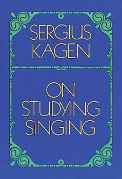 Paperback On Studying Singing Book