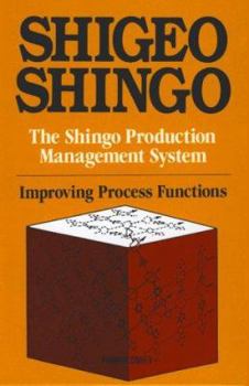 Hardcover Shingo Production Management System Book