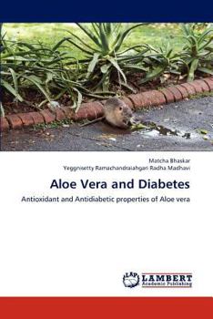 Paperback Aloe Vera and Diabetes Book