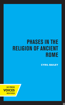 Paperback Phases in the Religion of Ancient Rome: Volume 10 Book