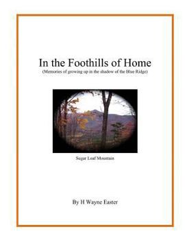 Paperback In the Foothills of Home: Memories of Growing Up in the Shadow of the Blue Ridge Mountains Book