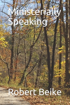 Paperback Ministerially Speaking Book
