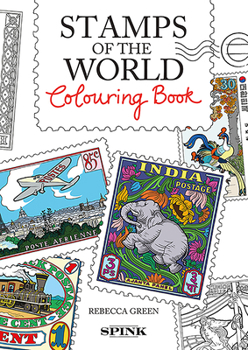 Paperback The Stamps of the World Colouring Book