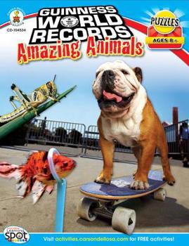 Paperback Guinness World Records(r) Amazing Animals, Grades 3 - 5 Book