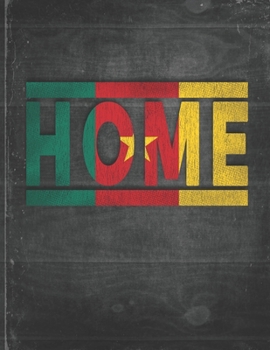 Home: Cameroon Flag Personalized Retro Gift for Cameroonian Retired Coworker Friend Party  Undated Planner Daily Weekly Monthly Calendar Organizer Journal