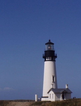 Paperback Yaquina Bay Lighthouse Journal: 100-page blank lined journal featuirng a photo of the Yaquina Bay Lighthouse Book