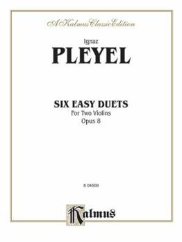 Paperback Six Easy Duets, Op. 8 (Kalmus Edition) Book