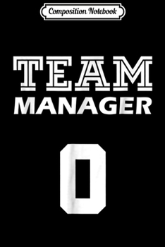 Composition Notebook: Team Manager Jersey Style  Journal/Notebook Blank Lined Ruled 6x9 100 Pages