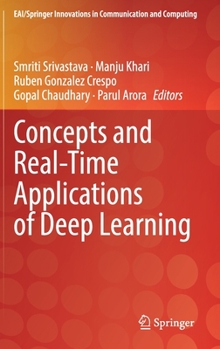 Hardcover Concepts and Real-Time Applications of Deep Learning Book