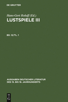 Hardcover Lustspiele III [German] Book