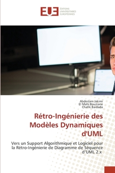 Paperback Rétro-Ingénierie des Modèles Dynamiques d'UML [French] Book