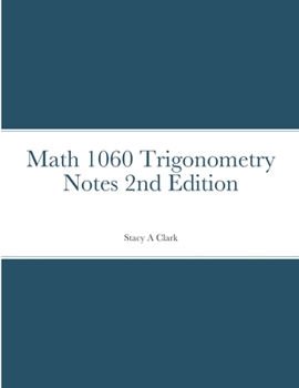 Paperback Math 1060 Trigonometry Notes Book