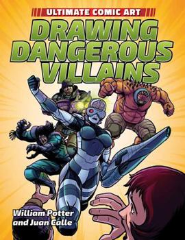 Library Binding Drawing Dangerous Villains Book