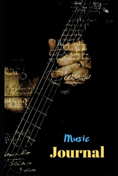 Music Journal: Novelty Lined Notebook / Journal To Write In Perfect Gift Item (6 x 9 inches)