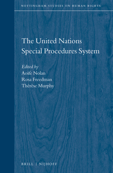 Hardcover The United Nations Special Procedures System Book