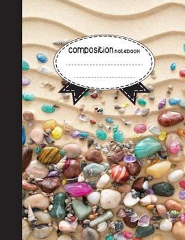 Composition Notebook, 8.5 x 11, 110 pages: Shellfish and starfish v.4: (Notebooks)