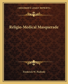 Paperback Religio-Medical Masquerade Book