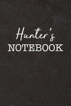 Paperback Hunter's Notebook: Personalized Scrapbook for Men Book