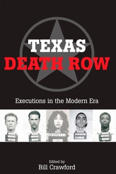 Paperback Texas Death Row: Executions in the Modern Era Book