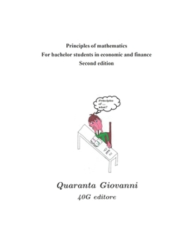 Paperback Principles of mathematics for bachelor students in economics and finance: Second edition Book