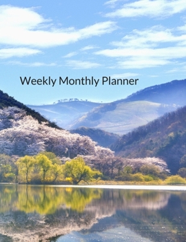 Paperback Weekly Monthly Planner: Journal Diary Notebook Book