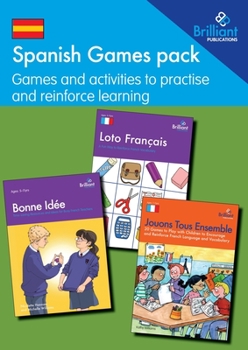 Paperback Spanish Games pack: Games and activities to practise and reinforce learning Book