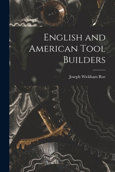 Paperback English and American Tool Builders Book