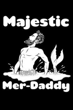 Paperback Majestic Mer Daddy: Comic Book Notebook Paper Book