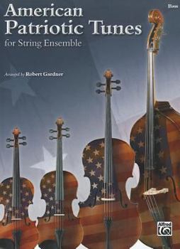 Paperback American Patriotic Tunes for String Ensemble: Bass Book