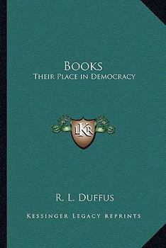 Books, their place in a democracy