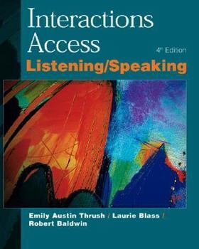 Paperback Interactions Access: A Listening/Speaking Skills Book