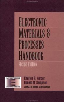 Hardcover Electronic Materials and Process Handbook Book