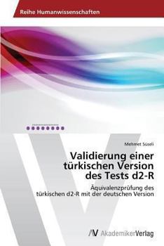 Validierung Einer Turkischen Version Des Tests D2-R