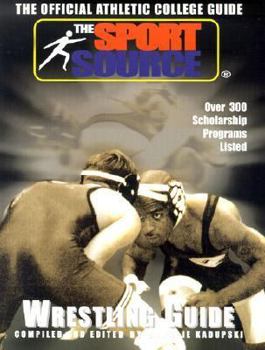 Paperback Official Athletic Collge Guide Wrestling Book