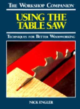 Hardcover Using the Table Saw: Techniques for Better Woodworking Book