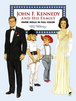 Paperback John F. Kennedy and His Family Paper Dolls in Full Color Book
