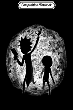 Composition Notebook: Amazon Brand - Mademark x Rick and Morty - Portal Hand Drawing -  Journal/Notebook Blank Lined Ruled 6x9 100 Pages
