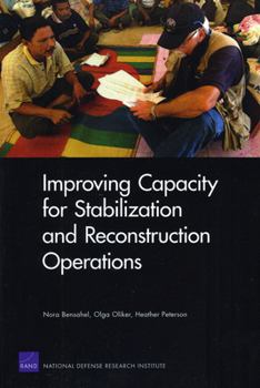 Paperback Improving Capacity for Stabilization and Reconstruction Operations Book