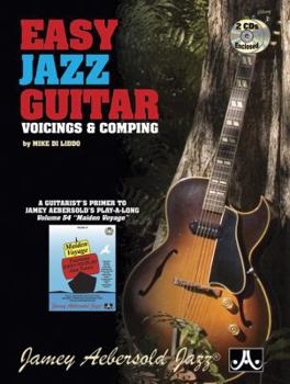 Paperback Easy Jazz Guitar: Voicings & Comping, Book & 2cds Book