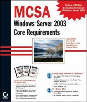 Hardcover McSa: Windows Server 2003 Core Requirements: Exams 70-270, 70-290, 70-291 Book