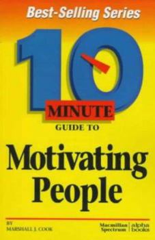 Paperback 10 Minute Guide to Motivating People Book