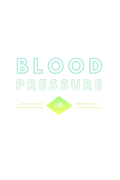 Paperback Blood Pressure Log: Tracker Book