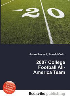 Paperback 2007 College Football All-America Team Book