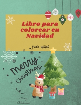 Paperback Libro para colorear en Navidad para ni?os [Spanish] Book