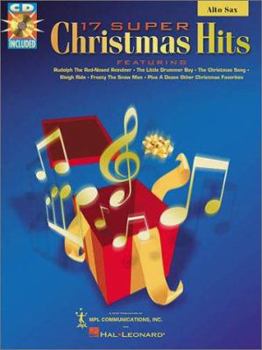Paperback 17 Super Christmas Hits: Alto Sax Book